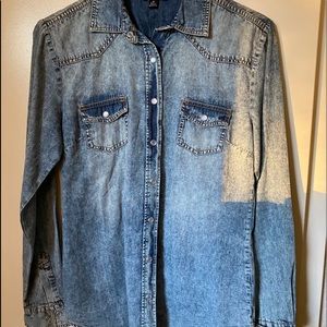 Denim like shirt